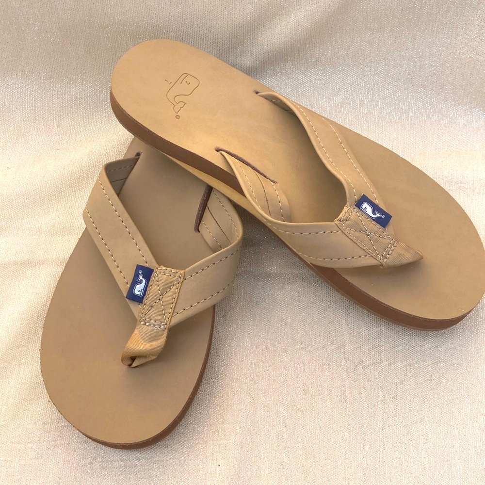 Vinyard Vines flip flop sandals NWOT